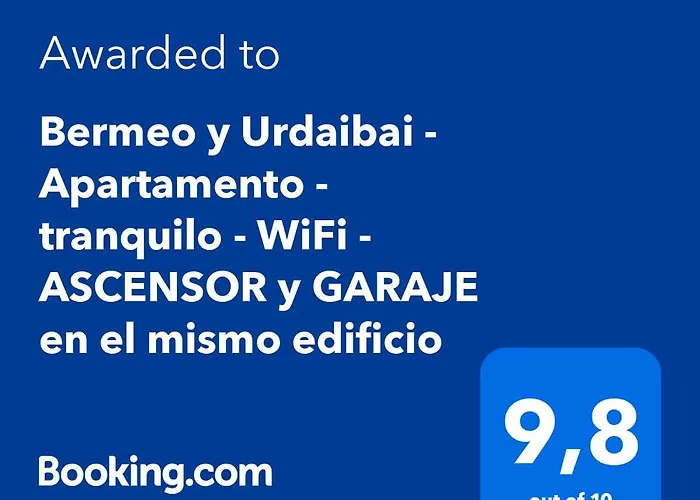 Bermeo Y Urdaibai - Apartamento - Tranquilo - Wifi - Ascensor Y Garaje En El Mismo Edificio